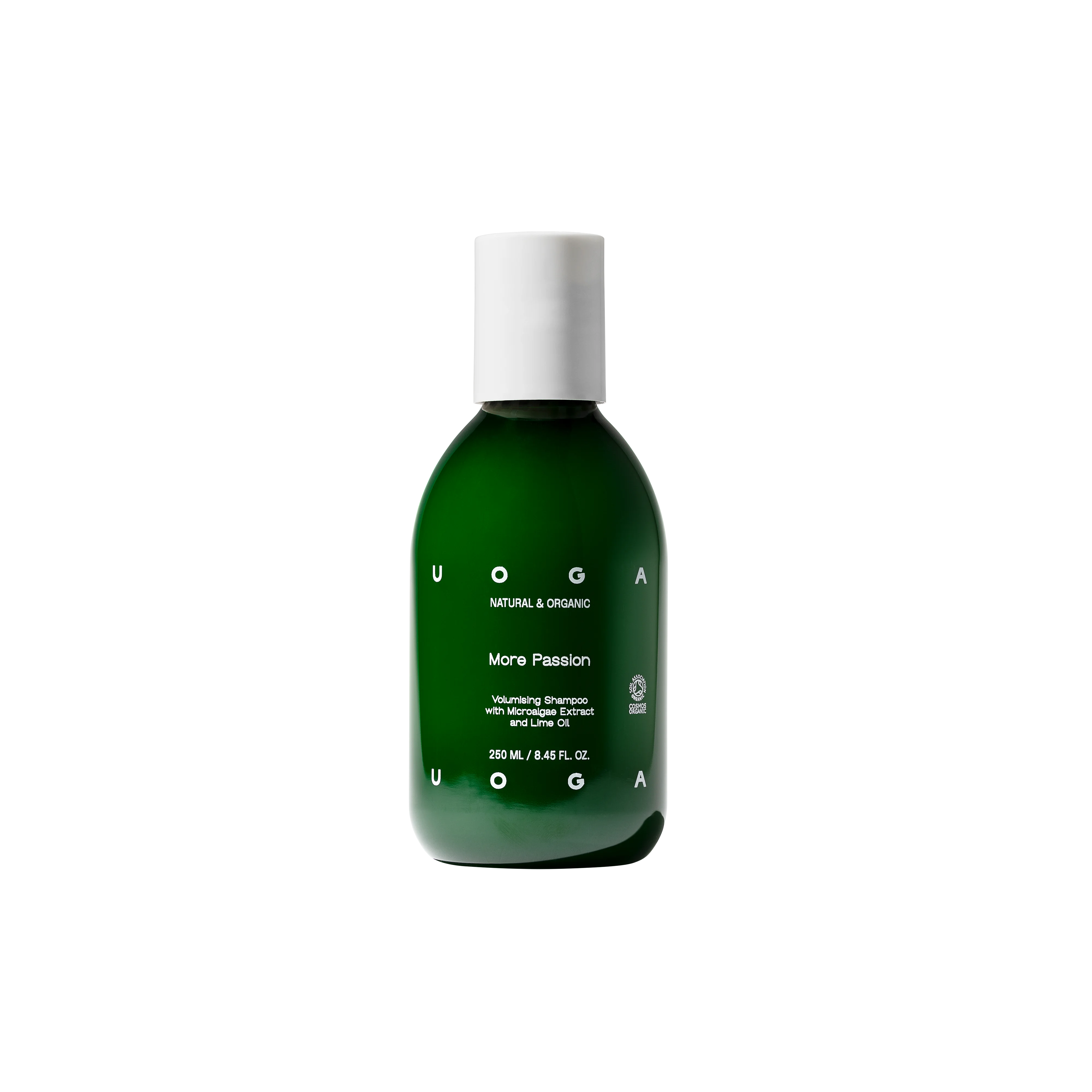 Uoga Uoga Champô More Passion BIO para dar volume ao cabelo (250 ml) - para cabelo oleoso e sem volume