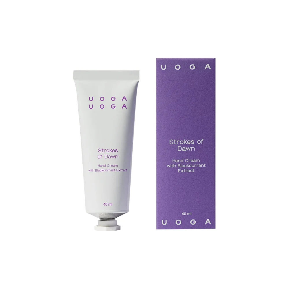 Uoga Uoga Creme hidratante para as mãos Strokes of Dawn (40 ml) - com manteiga de manga