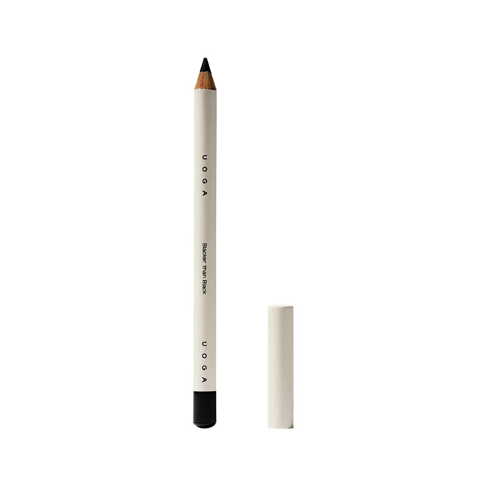 Uoga Uoga Lápis de olhos suave BIO 850 Blacker than Black - Preto - 4 tonalidades para cada look