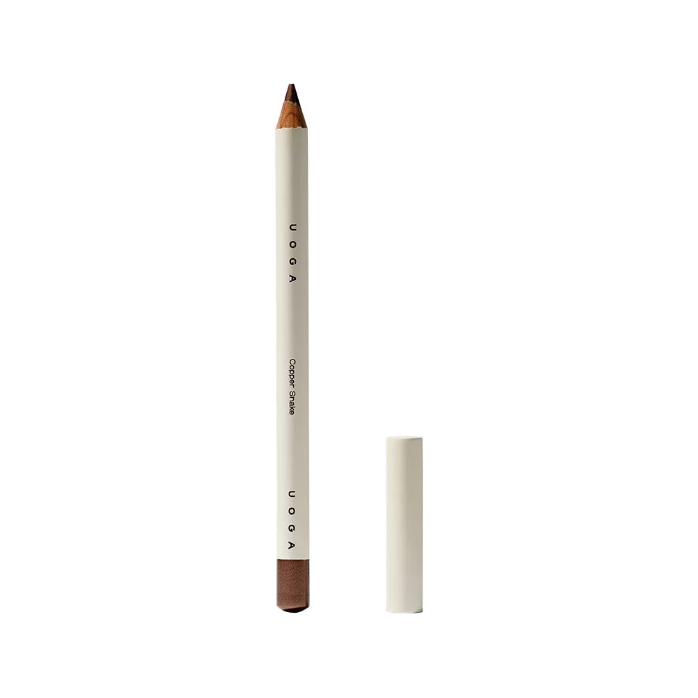 Uoga Uoga Lápis de olhos suave BIO 850 Blacker than Black - Preto - 4 tonalidades para cada look