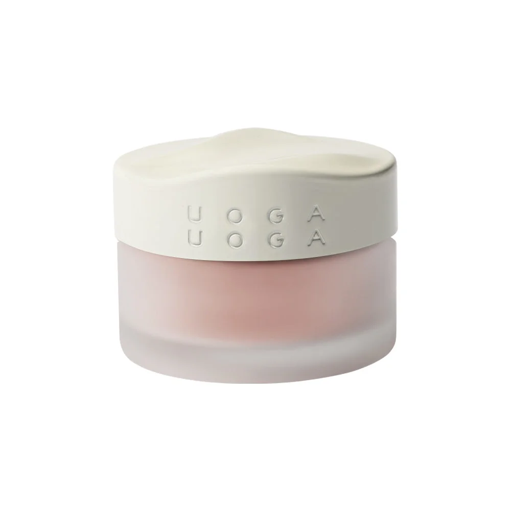 Uoga Uoga Blush mineral solto com âmbar (5 g) 6405 Coral Charm - realce natural das bochechas em 3 tonalidades