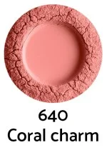 Uoga Uoga Blush mineral solto com âmbar (5 g) 6445 Young Wine - realce natural das maçãs do rosto em 3 tonalidades