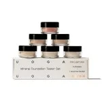 Uoga Uoga Base mineral em pó (0,7 g - amostra) 634 Linden Honey - para experimentar 12 tonalidades