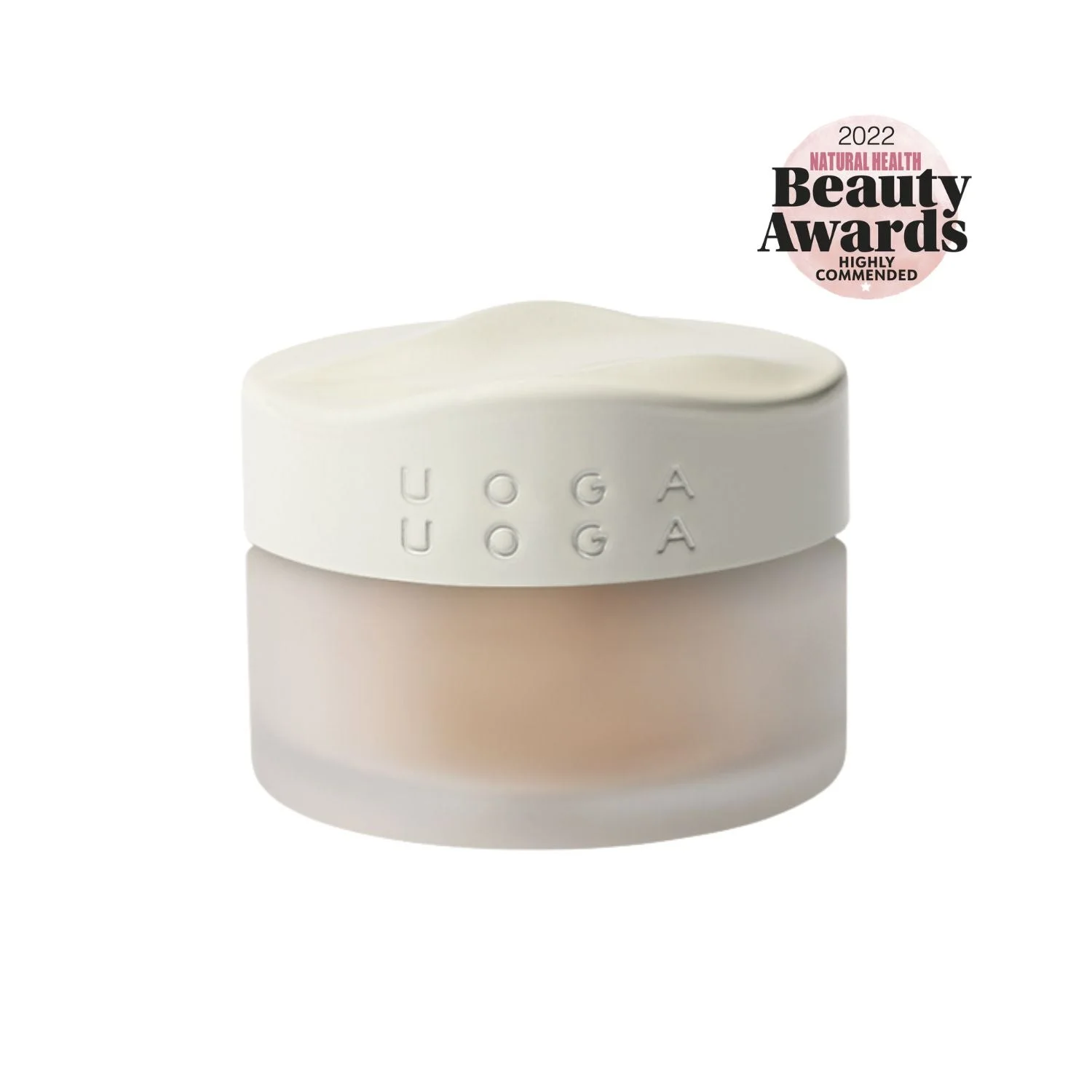 Uoga Uoga Base mineral em pó com âmbar (10 g) 637 Amber Sand - leve, natural, SPF 15