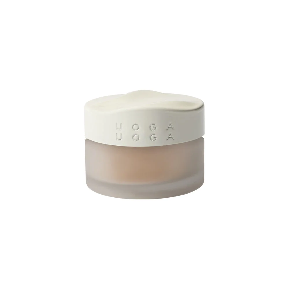 Uoga Uoga Base mineral em pó com âmbar (10 g) 637 Amber Sand - leve, natural, SPF 15