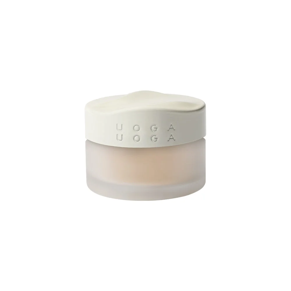 Uoga Uoga Base mineral em pó com âmbar (10 g) 637 Amber Sand - leve, natural, SPF 15