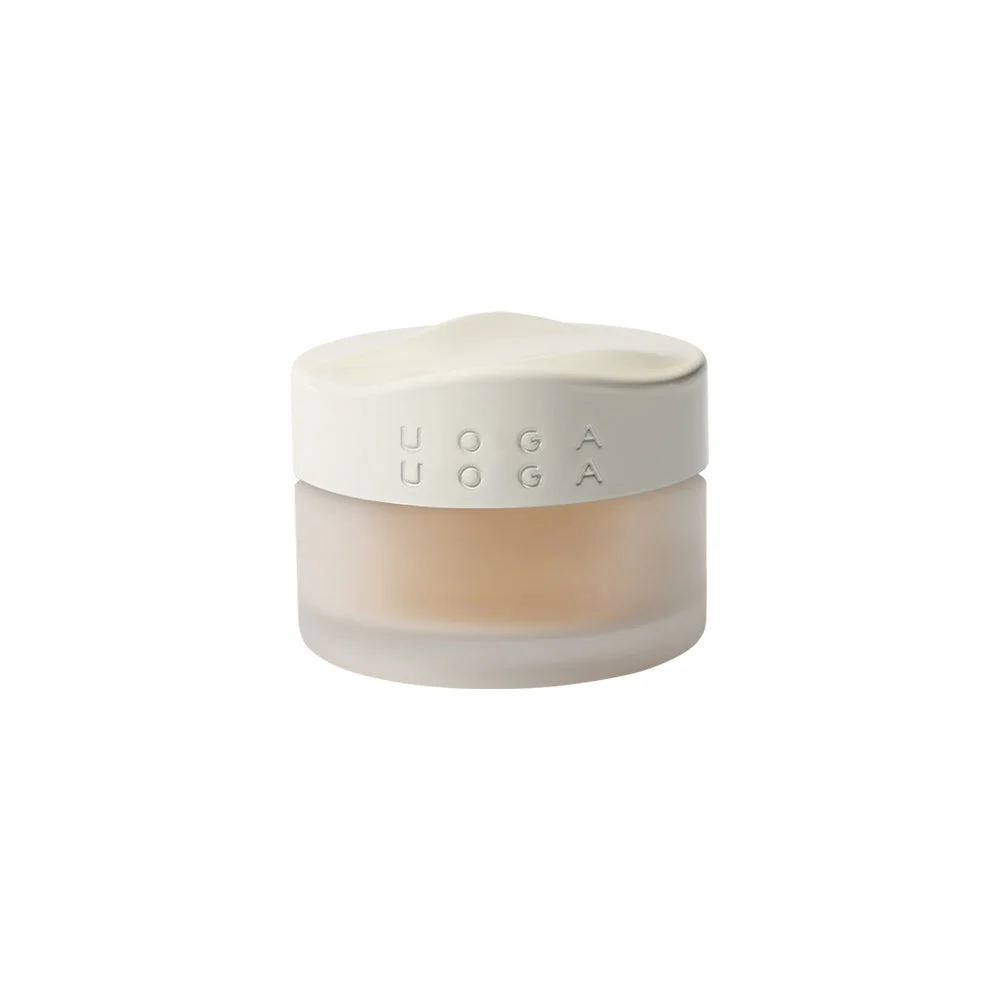 Uoga Uoga Base mineral em pó com âmbar (10 g) 637 Amber Sand - leve, natural, SPF 15