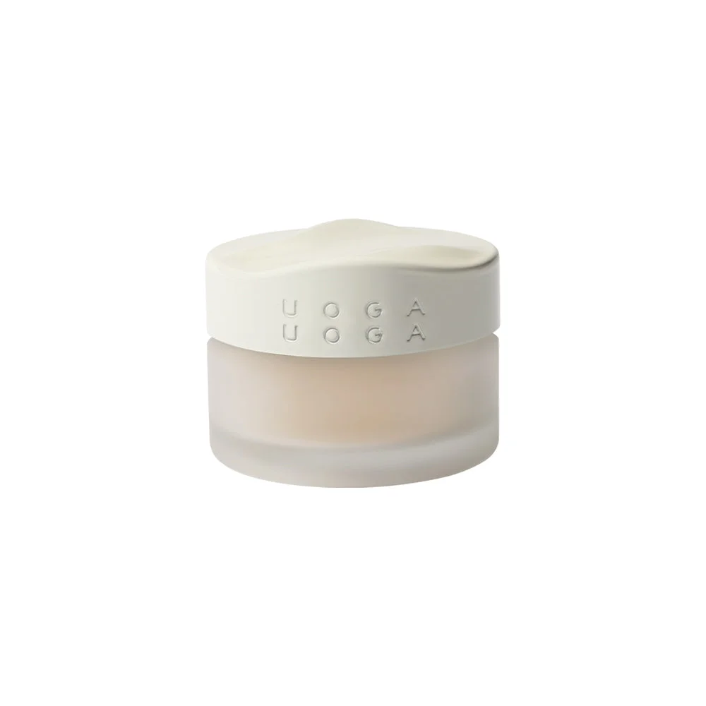 Uoga Uoga Base em pó mineral com âmbar (10 g) 805 Whispering Pines - leve, natural, SPF 15
