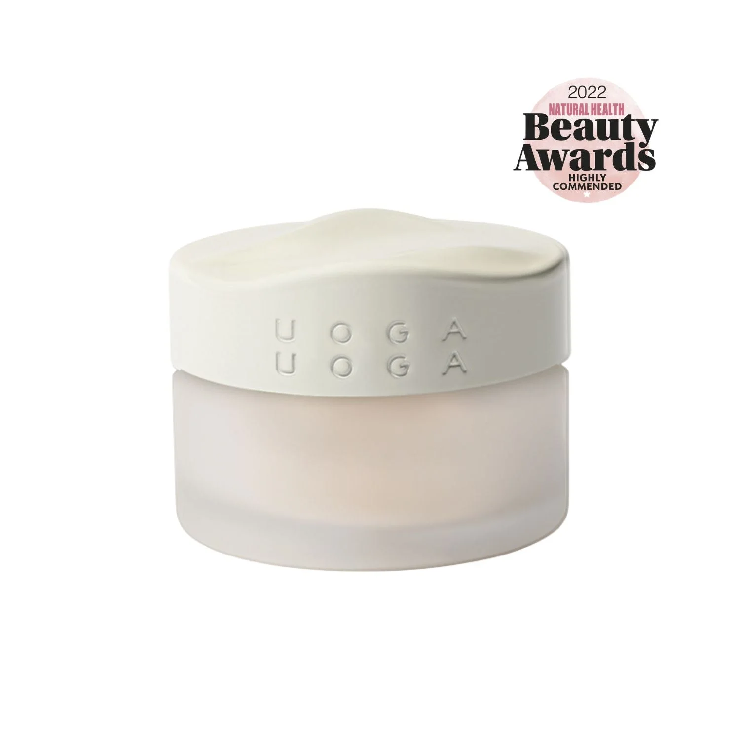 Uoga Uoga Base em pó mineral com âmbar (10 g) 805 Whispering Pines - leve, natural, SPF 15