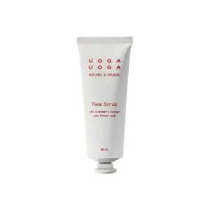 Uoga Uoga Esfoliante facial regenerador com arandos (40 ml) - para uma pele mais lisa e luminosa