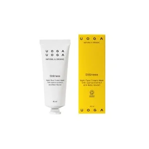 Uoga Uoga Máscara facial noturna nutritiva Stillness BIO (40 ml) - com ação hidratante intensa