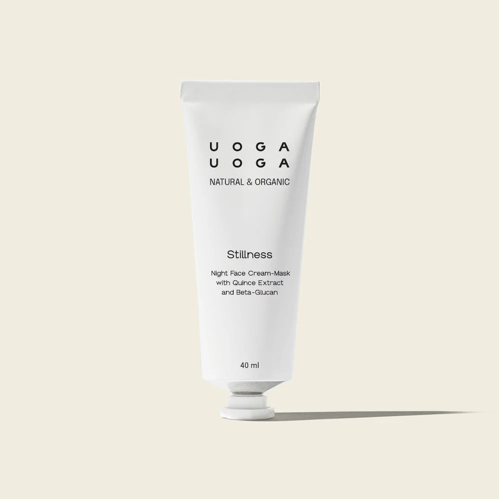 Uoga Uoga Máscara facial noturna nutritiva Stillness BIO (40 ml) - com ação hidratante intensa