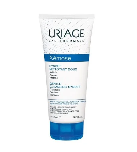 Xémose Gentle Cleansing Syndet gel-creme de limpeza suave para pele seca a atópica 200 ml