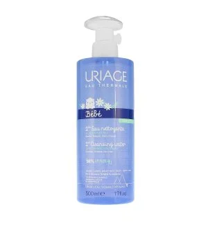 URIAGE Bébé 1st Cleansing Water água de limpeza para corpo e rosto para crianças