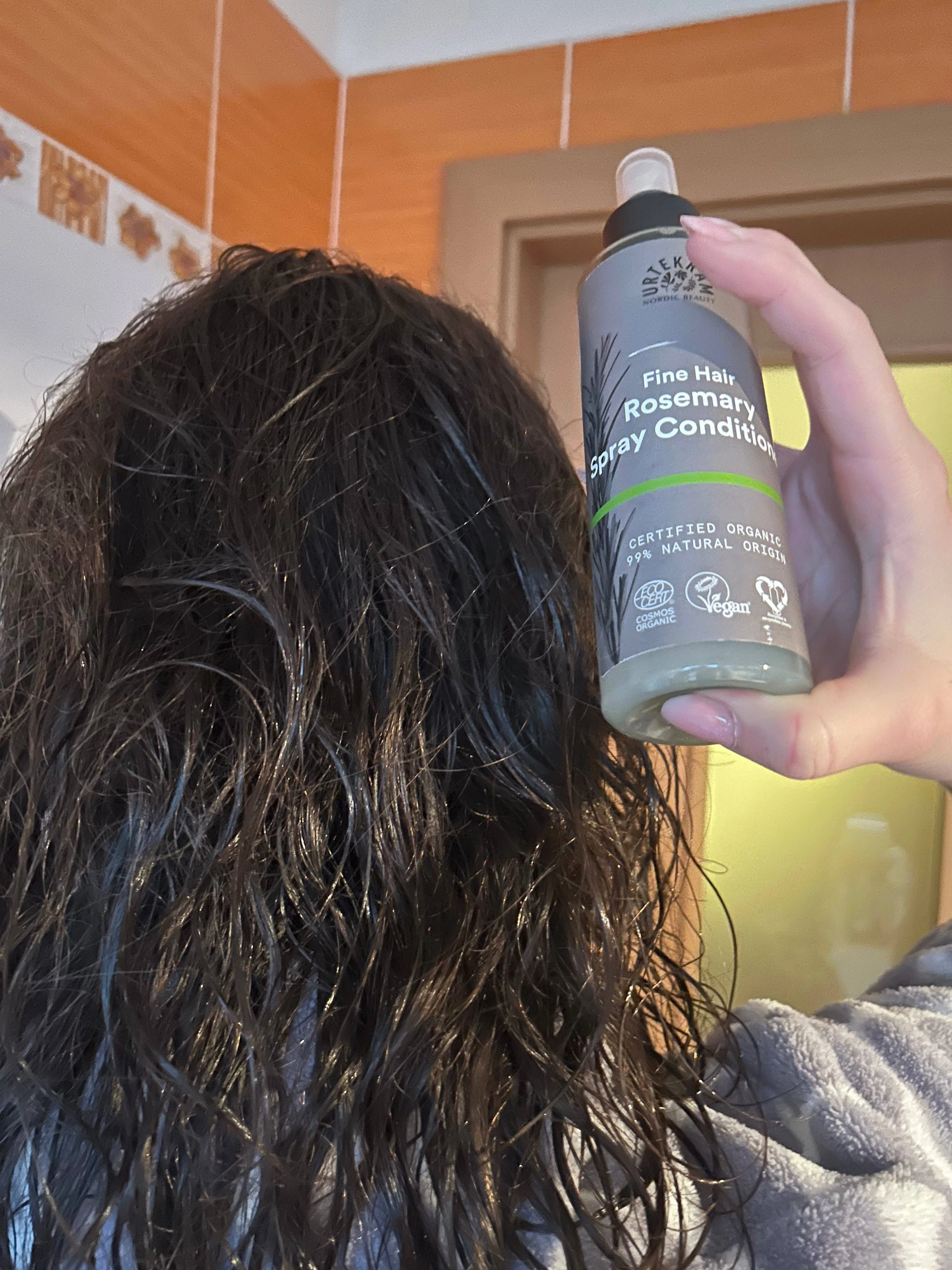 Urtekram Condicionador em spray de alecrim BIO (250 ml)