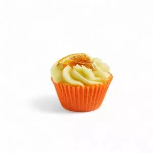 Velvety Bomba de banho com óleo de espinheiro marítimo - Laranja - muffin (45 g)