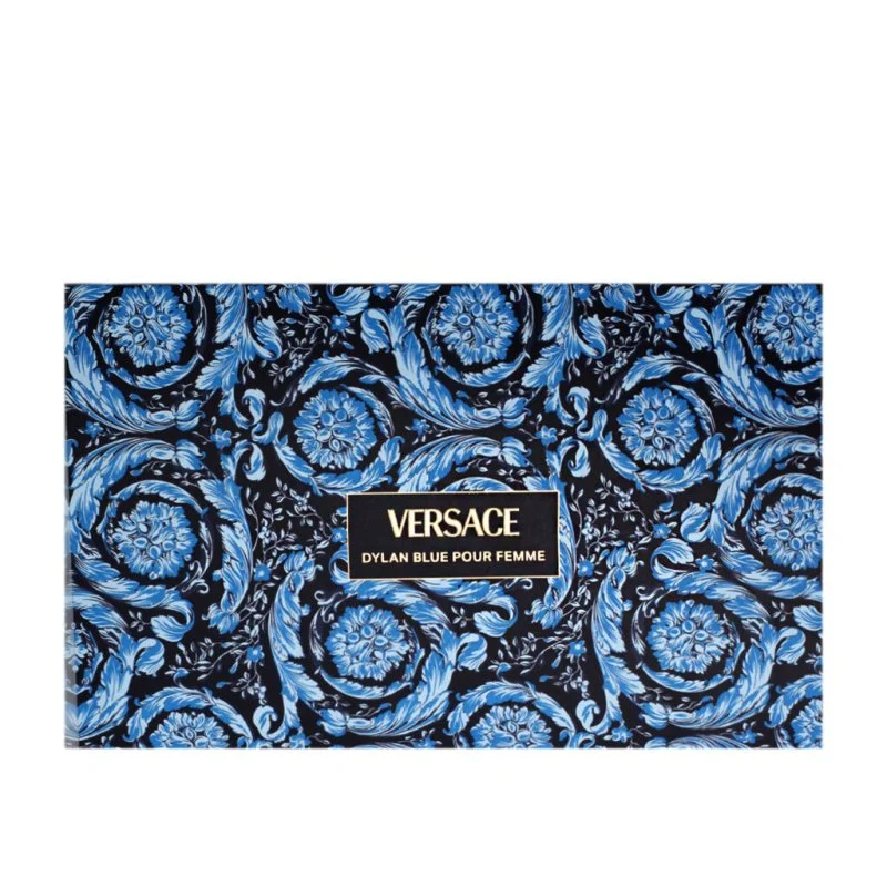 Pour Femme Dylan Blue 100 ml + EDP MINI 5 ml + SG 100 ml + BL água de perfume para mulheres