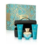 Pour Femme Dylan Turquoise + Gel de Duche 100 ml + Gel Corporal 100 ml + Necessaire água de toilette para mulheres