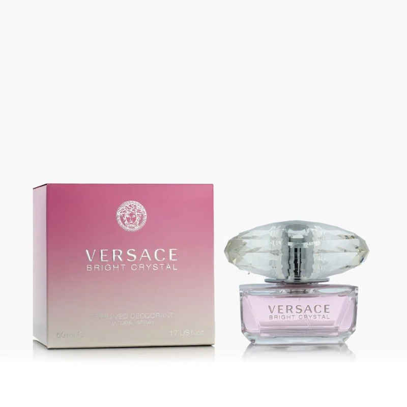 Bright Crystal Desodorante em frasco de vidro para mulheres 50 ml