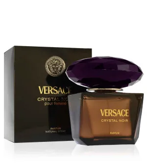 Versace Crystal Noir Parfum perfume para mulheres 50 ml
