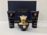 Conjunto de presente Versace Dylan Blue Pour Femme para mulheres: eau de parfum 50 ml + loção corporal 50 ml + gel de banho 50 ml 50 ml + tělové mléko 50 ml + sprchový gel 50 ml