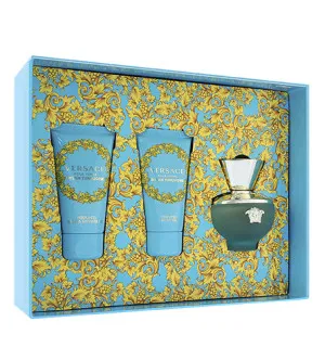Conjunto de presente Versace Dylan Turquoise para mulheres