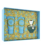 Dylan Turquoise conjunto de presente para mulheres eau de toilette 50 ml + gel de banho 50 ml + loção corporal 50 ml 50 ml + sprchový gel 50 ml + tělové mléko 50 ml