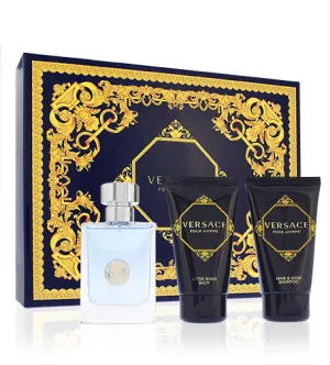 Conjunto de presente Versace Pour Homme para homens