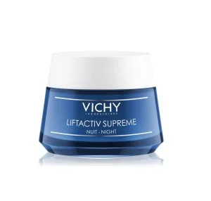 Vichy Liftactiv Supreme creme de noite refirmante e antirrugas com efeito lifting