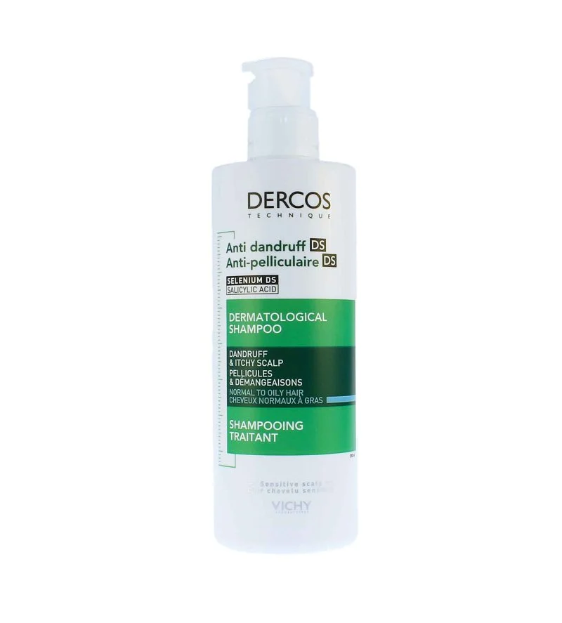 Dercos Anticaspa champô para cabelos normais a oleosos 390 ml