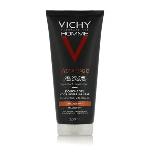 Vichy Homme Hydra Mag C Gel de Duche para Corpo e Cabelo