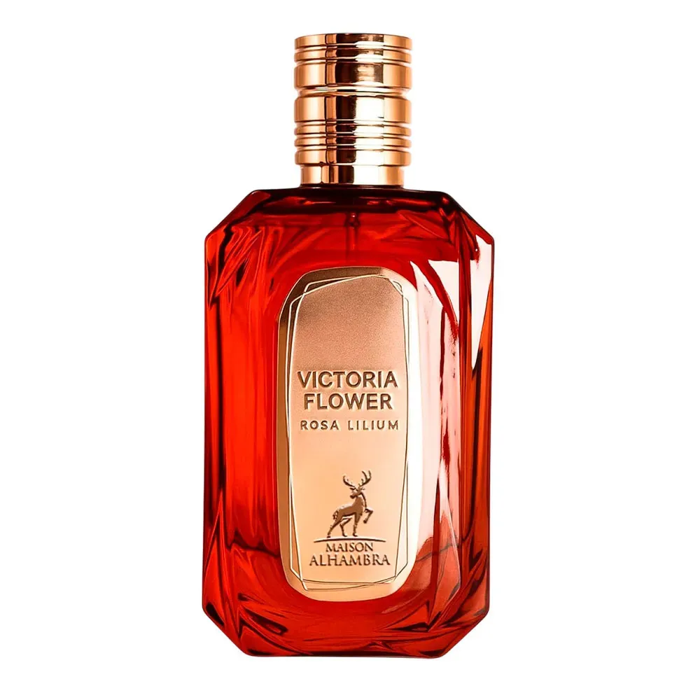 Victoria Flower Rosa Lilium eau de parfum para mulheres 100 ml