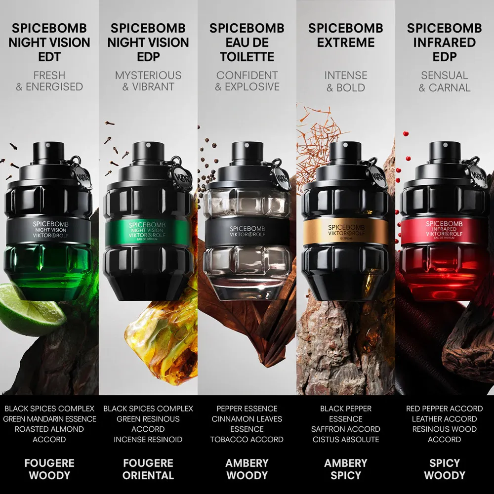 Spicebomb Night Vision eau de toilette para homens 50 ml