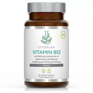 Cytoplan Vitamina B12, 1000 µg Bioactiva debaixo da língua, 60 comprimidos