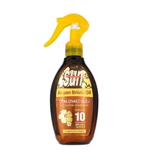 Vivaco SUN Argan Oil óleo bronzeador com óleo de argão FPS 10
