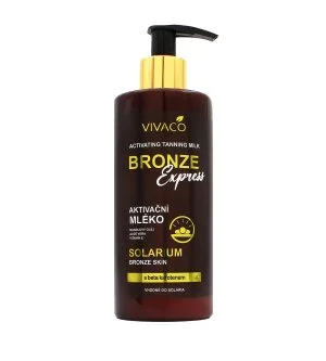 Vivaco Bronze Express leite ativador para solário