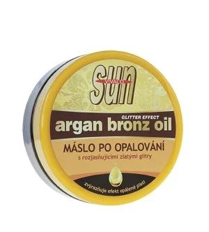 Vivaco SUN Argan Bronz Oil manteiga iluminadora pós-solar com óleo de argão biológico