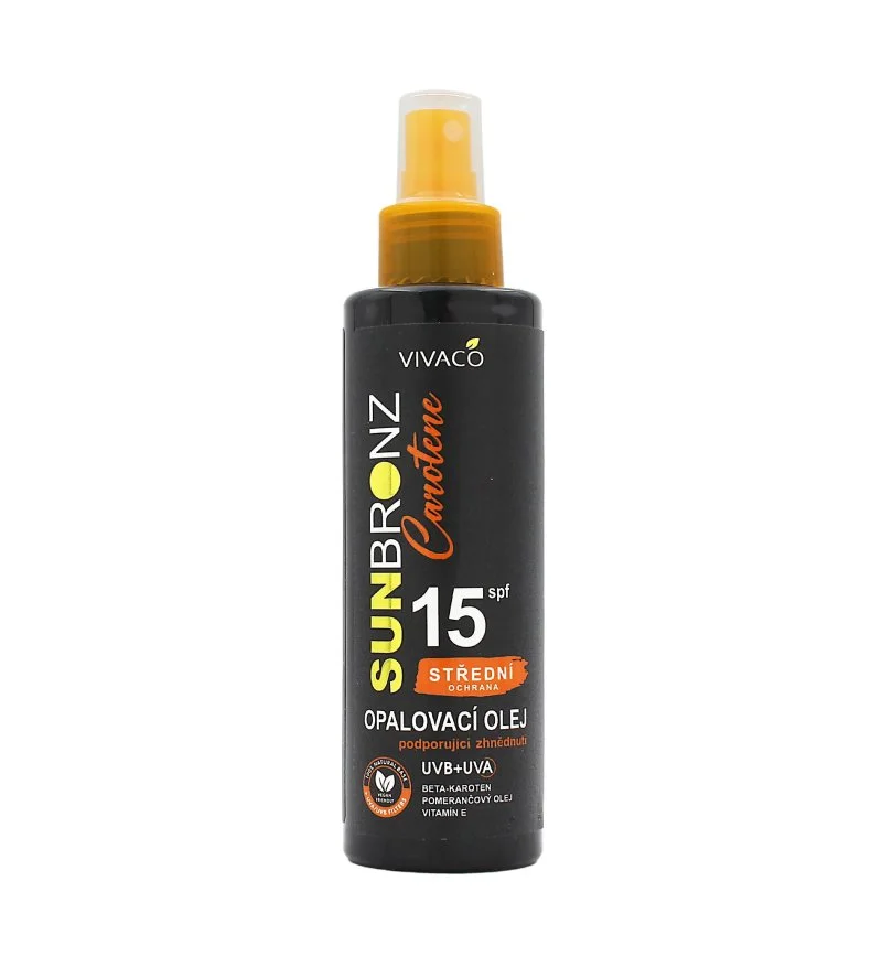 Sun Bronz Carotene óleo bronzeador SPF 15 150 ml