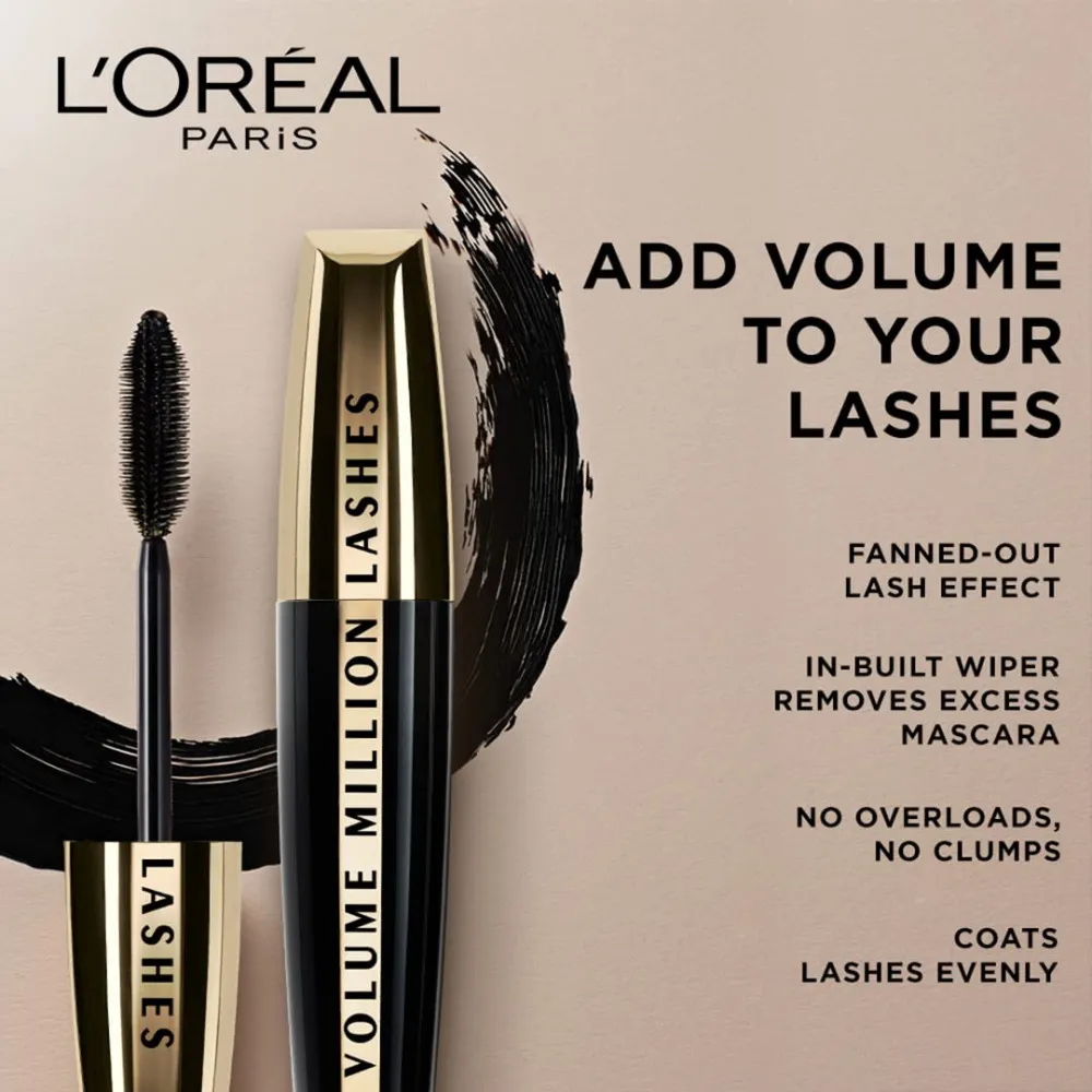 Volume Million Lashes Máscara de Pestanas Extra-Black 9 ml
