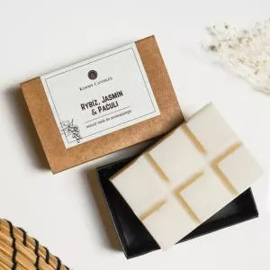 Kimmy Candles Corinto de cera perfumado, Jasmim