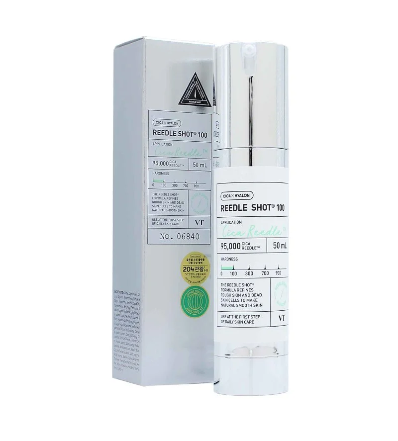 Reedle Shot 100 booster facial com microagulhas para melhorar a textura da pele 50 ml