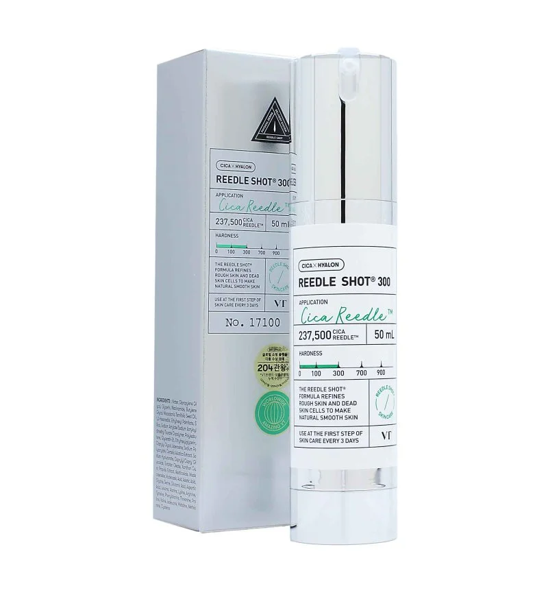 Reedle Shot 300 booster facial com microagulhas para melhorar a textura da pele 50 ml