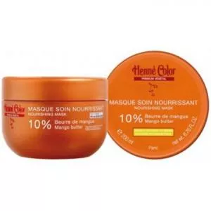 Henné Color Máscara Capilar Nutricional Premium - cabelo pintado ou danificado 200ml