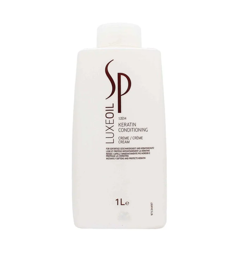 Professionals SP Luxeoil Keratin Conditioning Cream condicionador com queratina para cabelos danificados 1000 ml