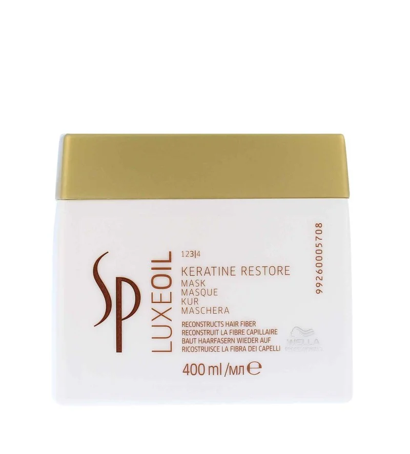 Professionals SP LuxeOil Keratin Restore Mask máscara nutritiva para cabelo 400 ml