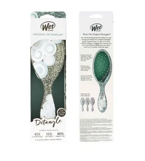 Wet Brush Original Detangler Groovy Disco escova para cabelo Teal