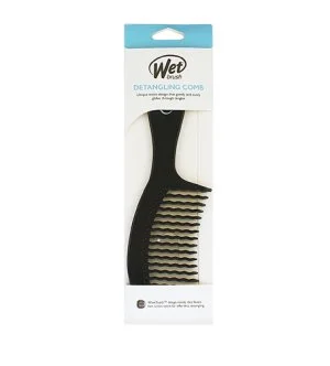 Wet Brush Pente desembaraçador para cabelo Preto