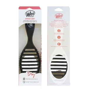 Wet Brush Speed Dry escova de cabelo Black