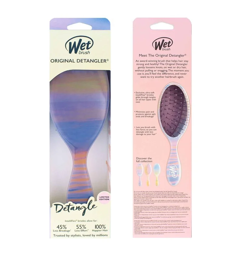 Original Detangler Desert Afterglow escova de cabelo Roxo