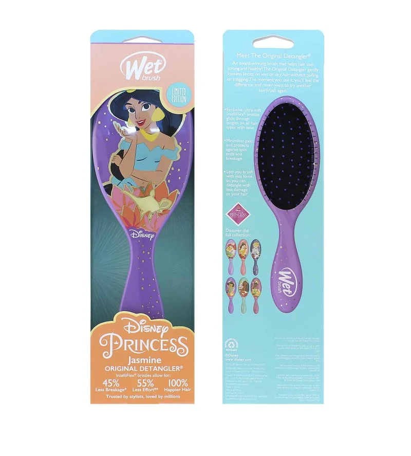 Original Detangler Disney Princess escova de cabelo Jasmine